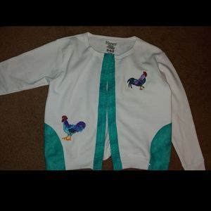 Hanes Handmade Jacket with Roosters
